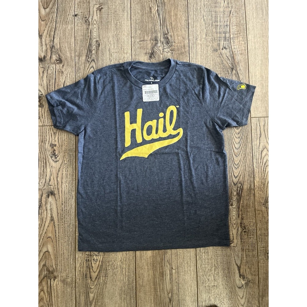 University Of Michigan Hail Kids Tee The Mitten State Large 10/12